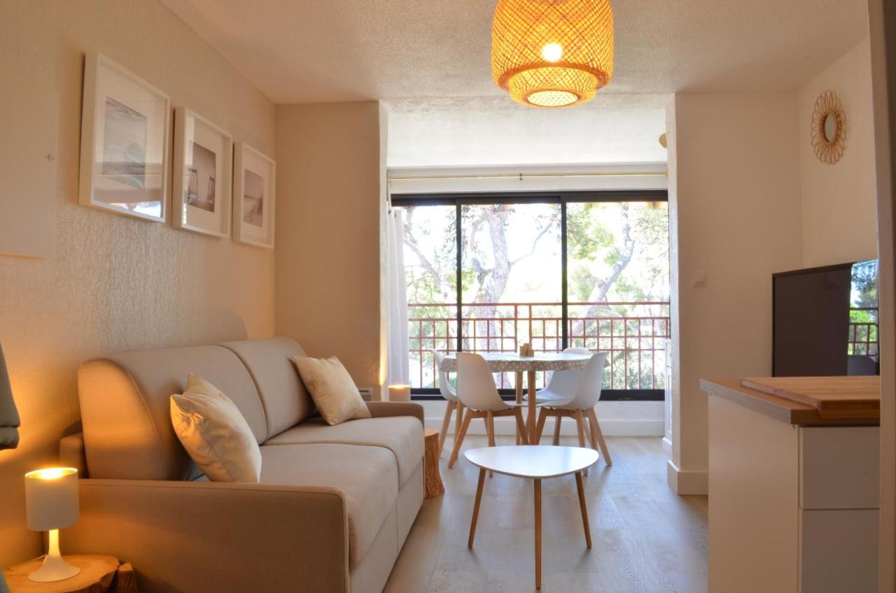 Studio Merbleuesoleil Classe 3 Etoiles 4 Pers Bord De Mer Bandol Exterior foto